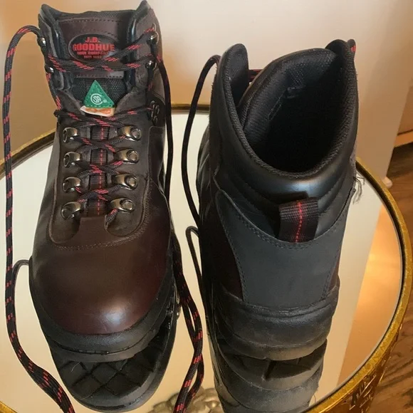 JB GOODHUE safety work boots, NWOT, men’s size 8 - Picture 4 of 8